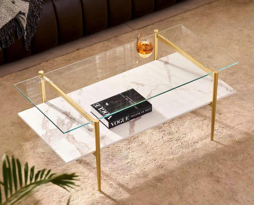 Mid century modern rectangle - modern,