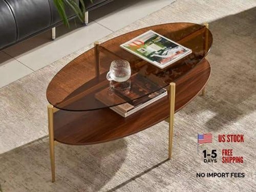Mid century modern - modern, oval