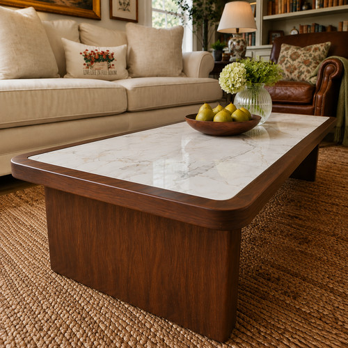 Mid century modern low profile - mid-century,