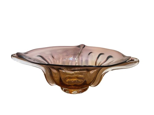 Mid century clear art glass - century,