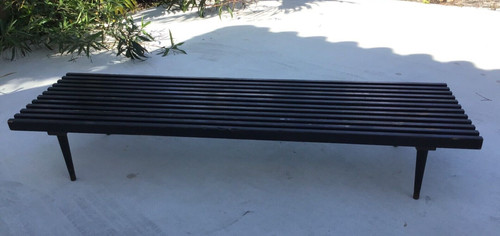Mid century black - century, slat