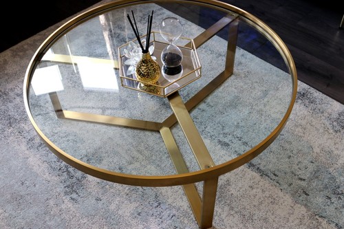 Made aula round - coffee, table